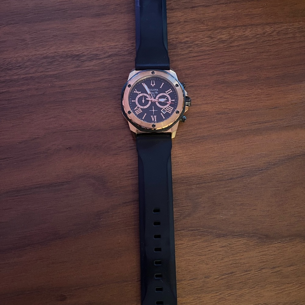 Bulova Black Men Watch